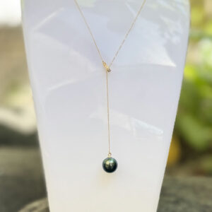 Collier en or 18 cts «Po»